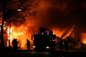 Read more about the article An Early Morning Fire Destroyed 6 Trucks