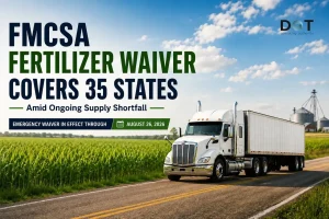 Read more about the article FMCSA Fertilizer Waiver Covers 35 States Amid Ongoing Supply Shortfall
