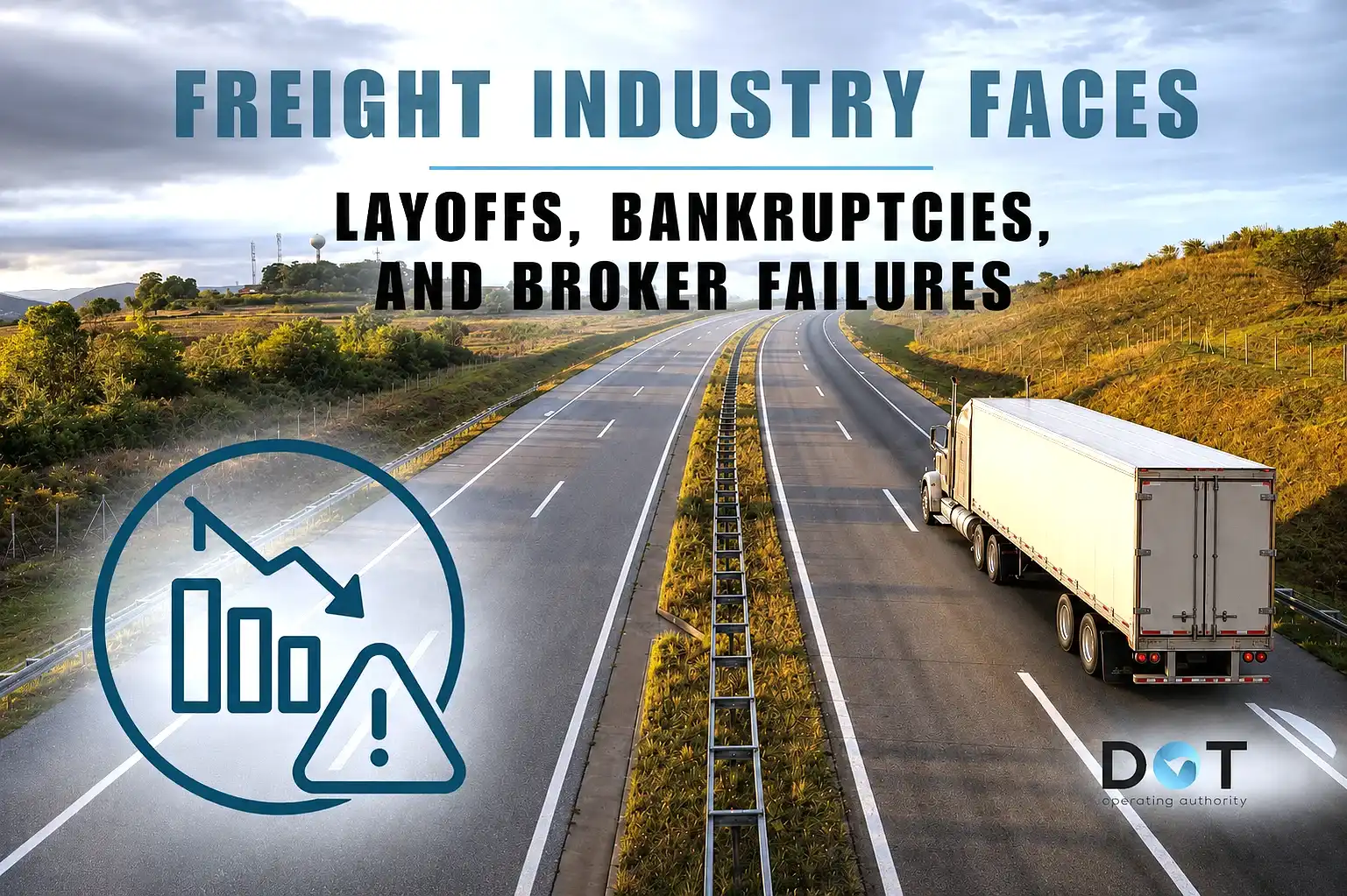 Freight Distress Spreads as Layoffs, Bankruptcies, and Broker Failures Pressure Freight Companies