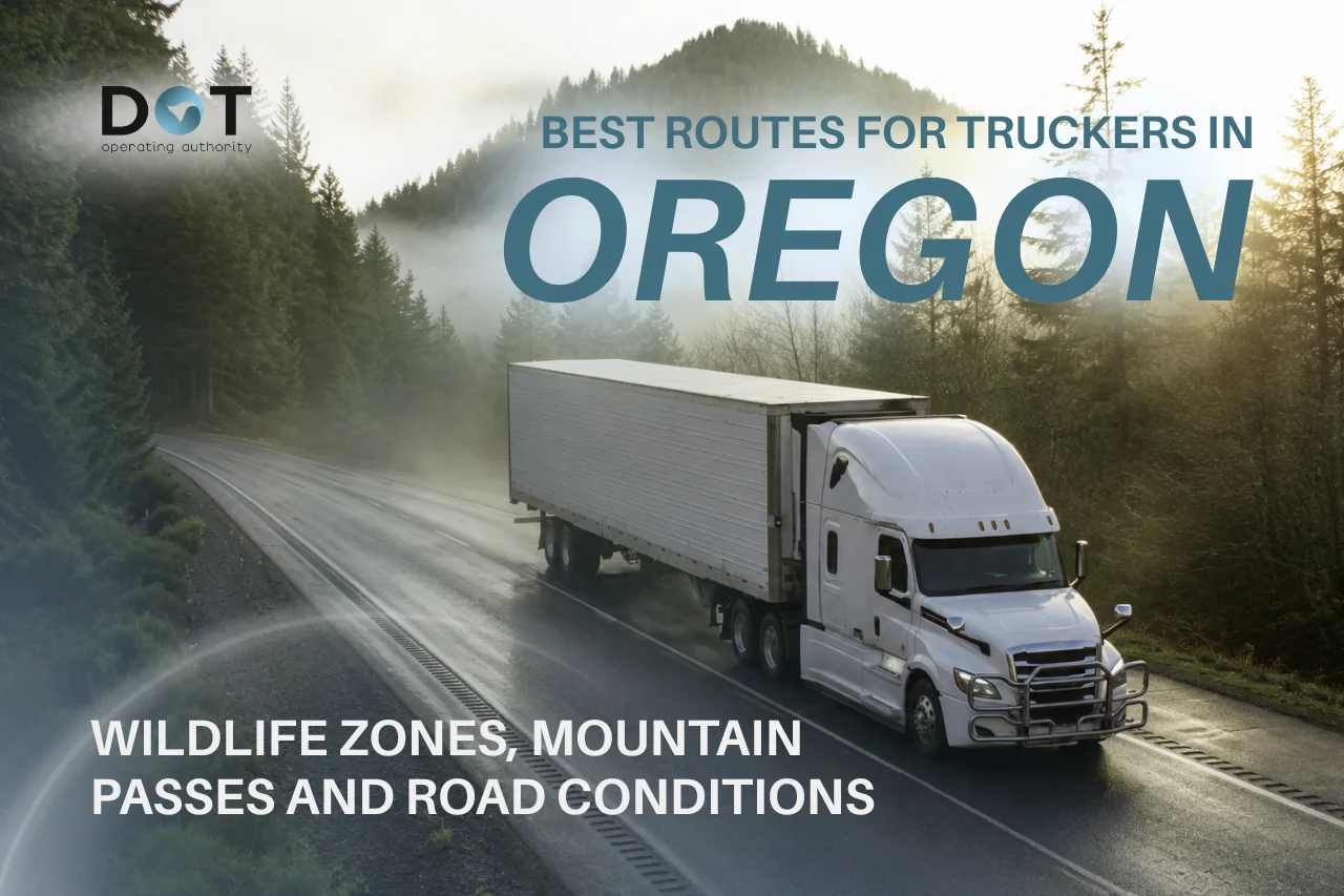 Best Routes for Truckers in Oregon: Wildlife Crossings, Mountain Passes and Road Conditions