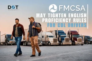 Read more about the article FMCSA May Tighten English Proficiency Rules for CDL Drivers
