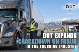 Read more about the article DOT Expands Crackdown on Fraud in the Trucking Industry