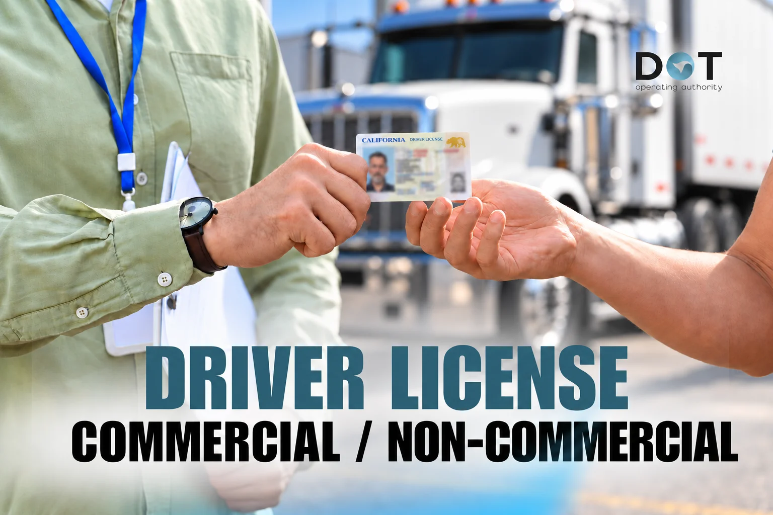 Commercial vs. Non-Commercial License: What Drivers Need to Know