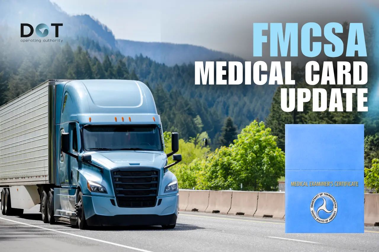 FMCSA medical card update explaining Alaska’s exception